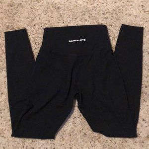 Alphalete Black Surface Path Legging Size S